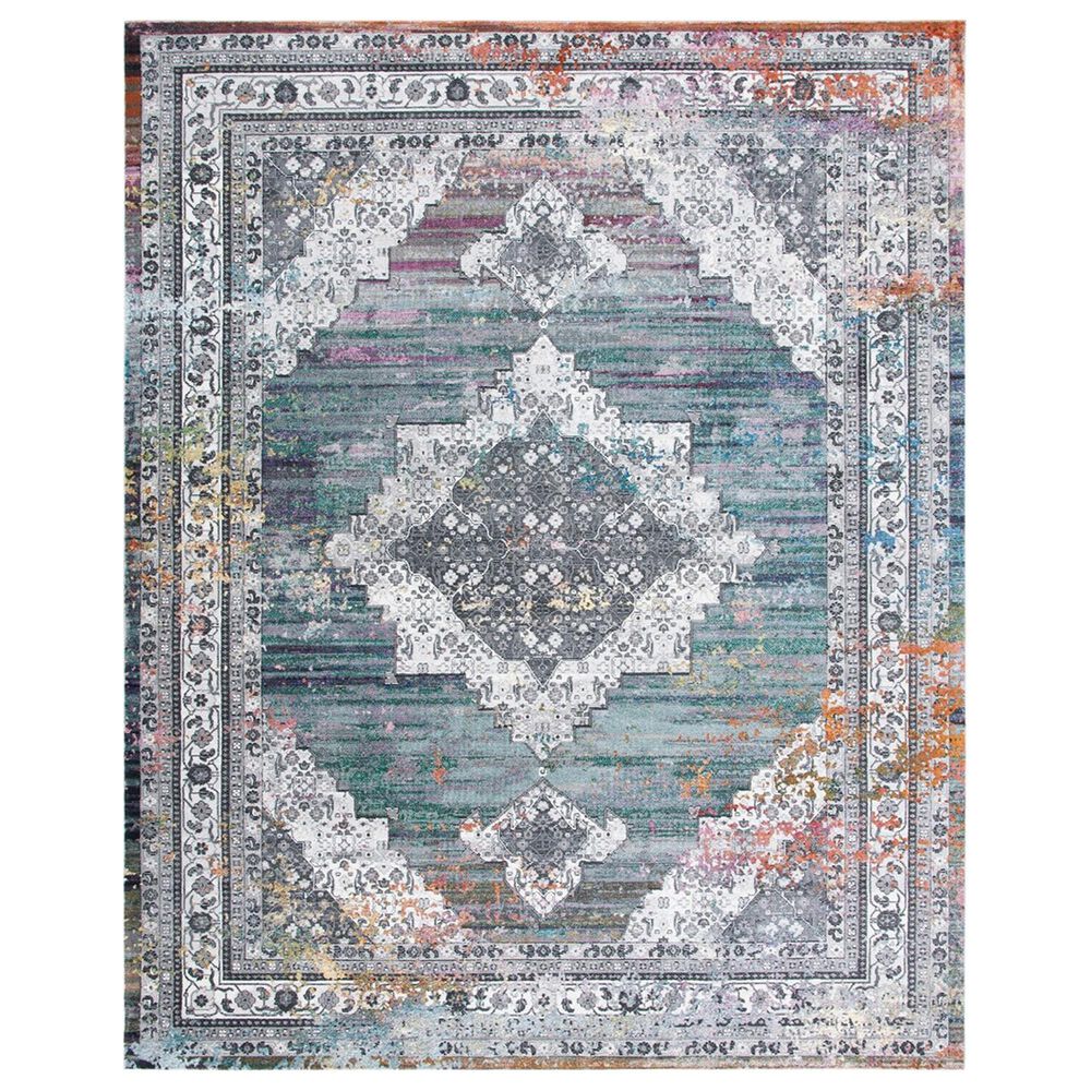 Safavieh Aria ARA201M 8' x 10' Ivory and Blue Area Rug