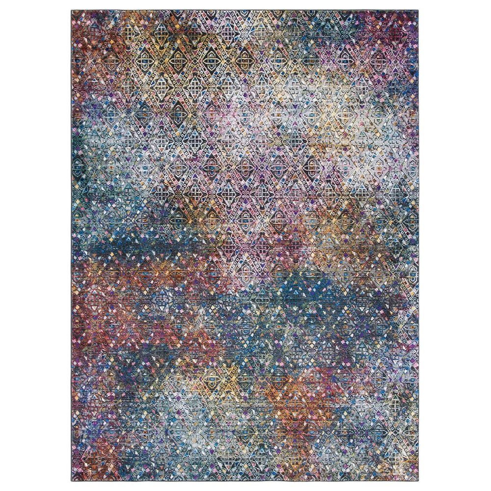 Safavieh Aria 5'1" x 7'6" Blue and Ivory Area Rug