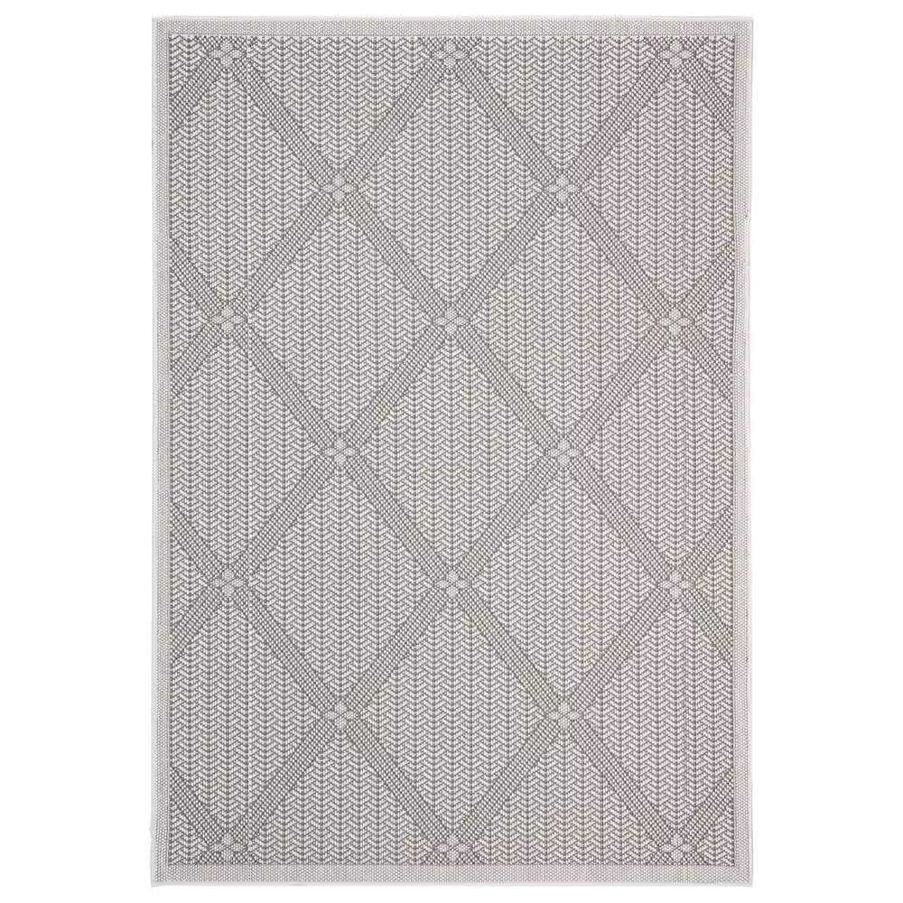 Safavieh Martha Stewart Cyprus 4'5" x 6'5" Charcoal and Beige Area Rug