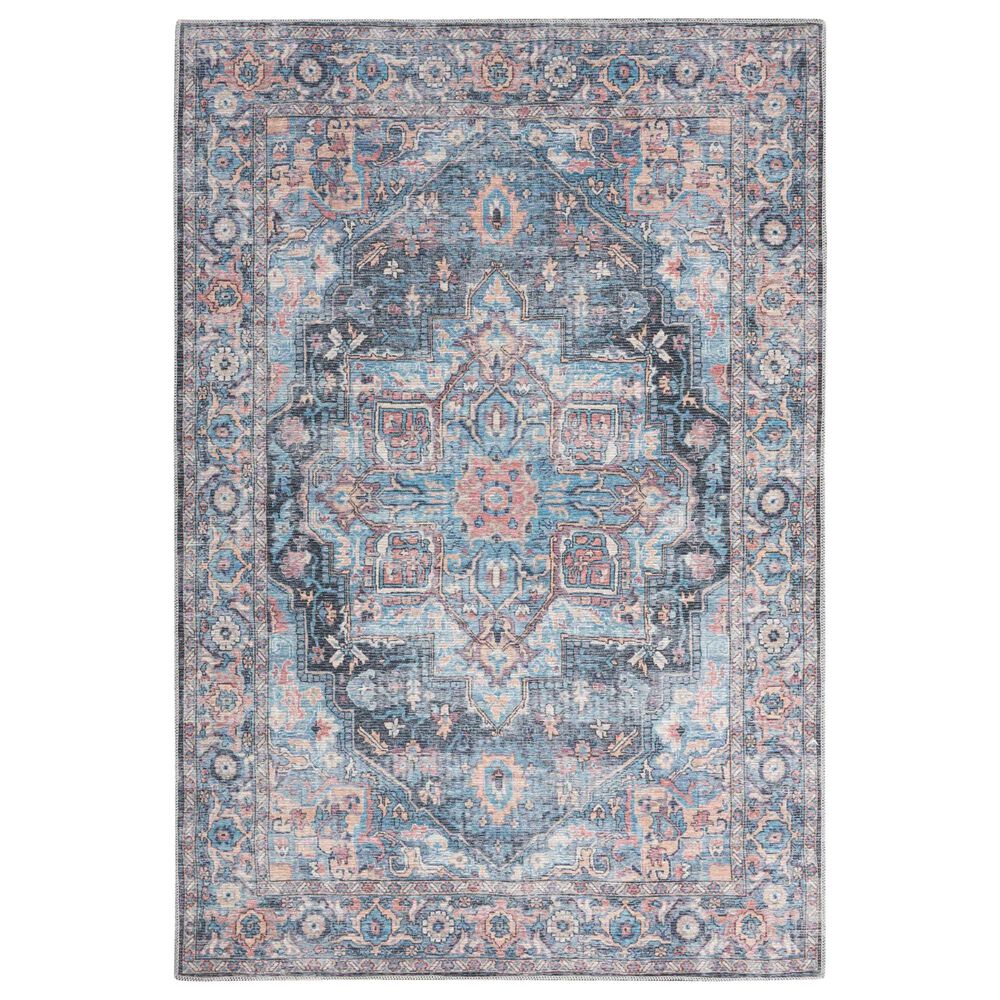57 Grand by Nicole Curtis Series 1 9'2" x 12' Blue, Beige and Pink Area Rug