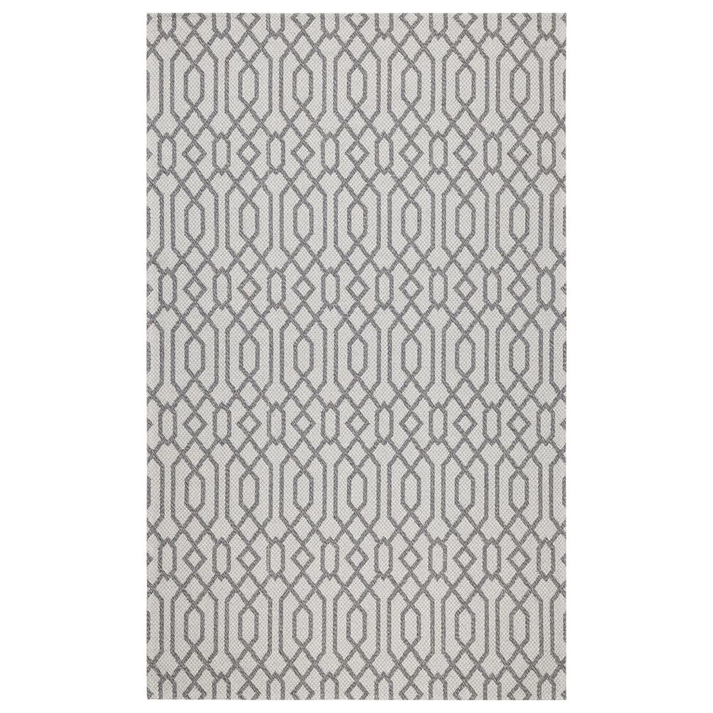Safavieh Martha Stewart Cotton 6'7" x 9' Silver and Grey Area Rug