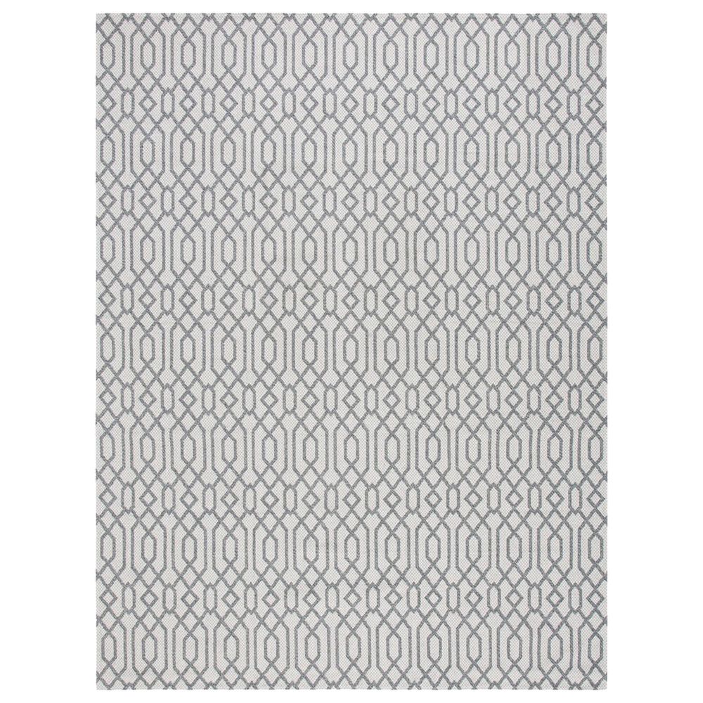 Safavieh Martha Stewart Cotton 8' x 10' Silver and Grey Area Rug