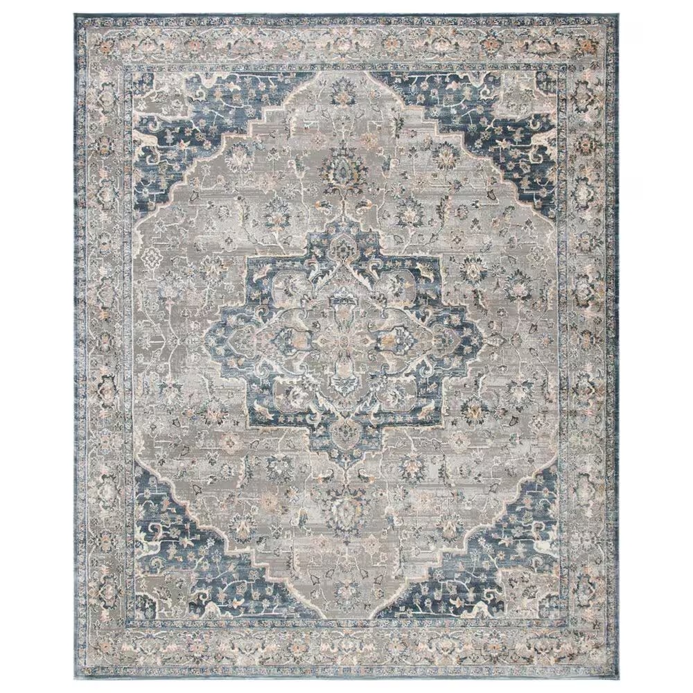 Safavieh Martha Stewart Cosmopolitan Peak 9' x 12' Cream and Blue Area Rug