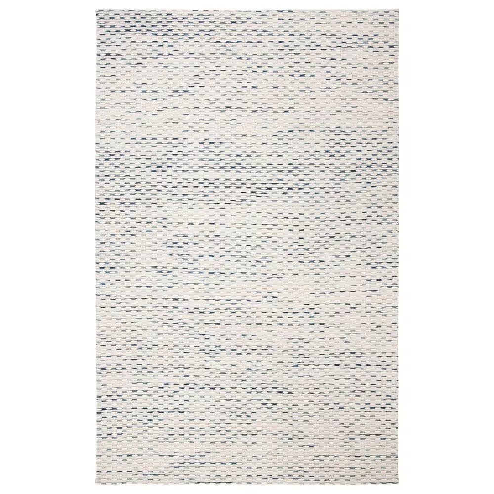 Safavieh Marbella 5' x 8' White and Navy Area Rug