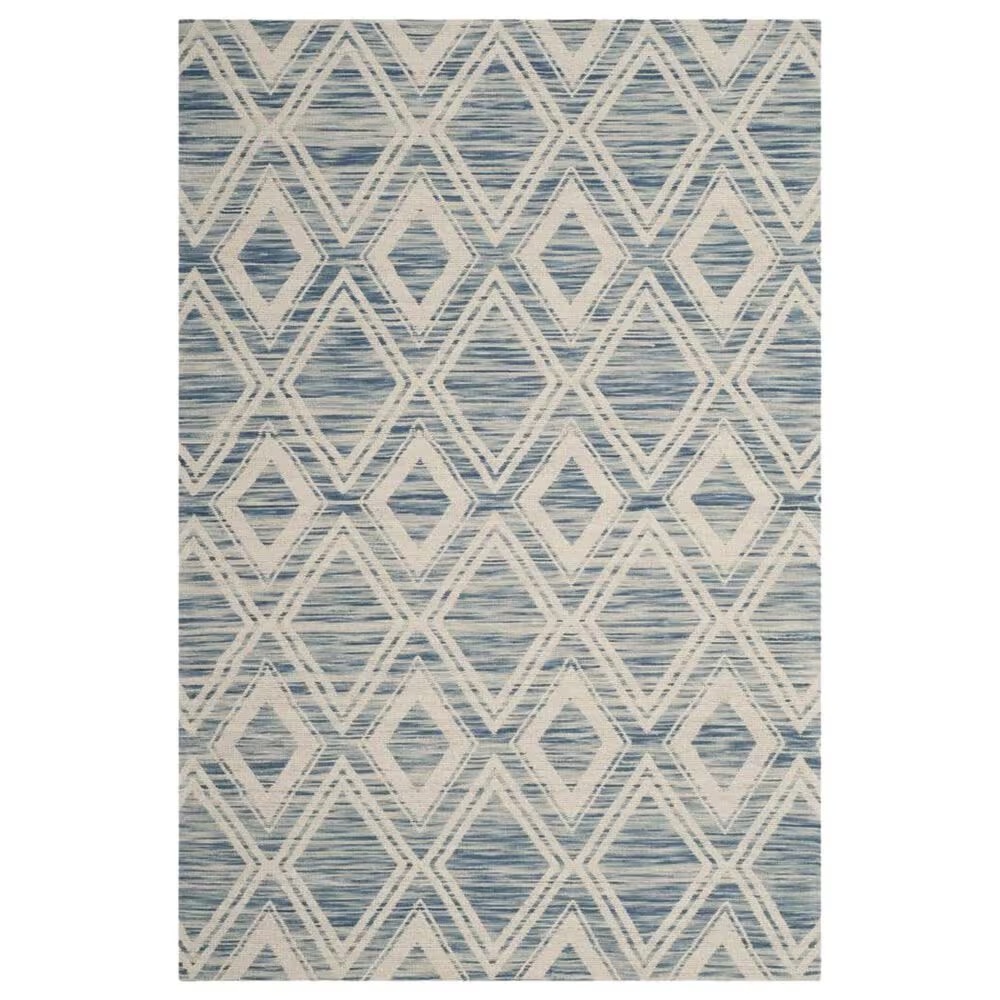 Safavieh Marbella 4' x 6' Dark Blue and Ivory Area Rug