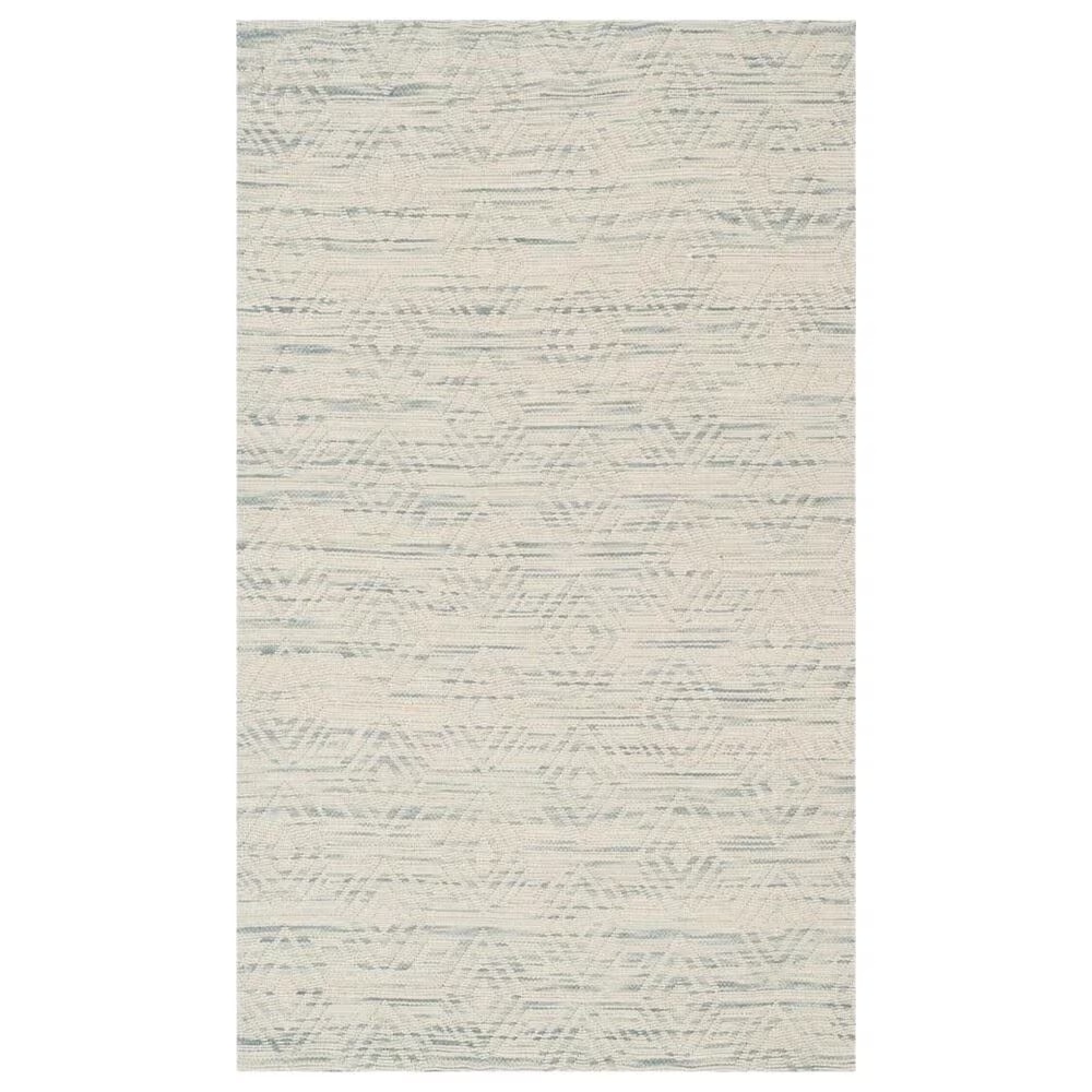 Safavieh Marbella Diamond Geometric 3' x 5' Light Blue and Ivory Area Rug