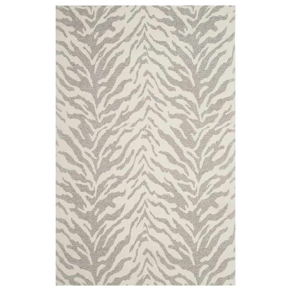 Safavieh Marbella MRB632A 3' x 5' Light Grey and Ivory Area Rug