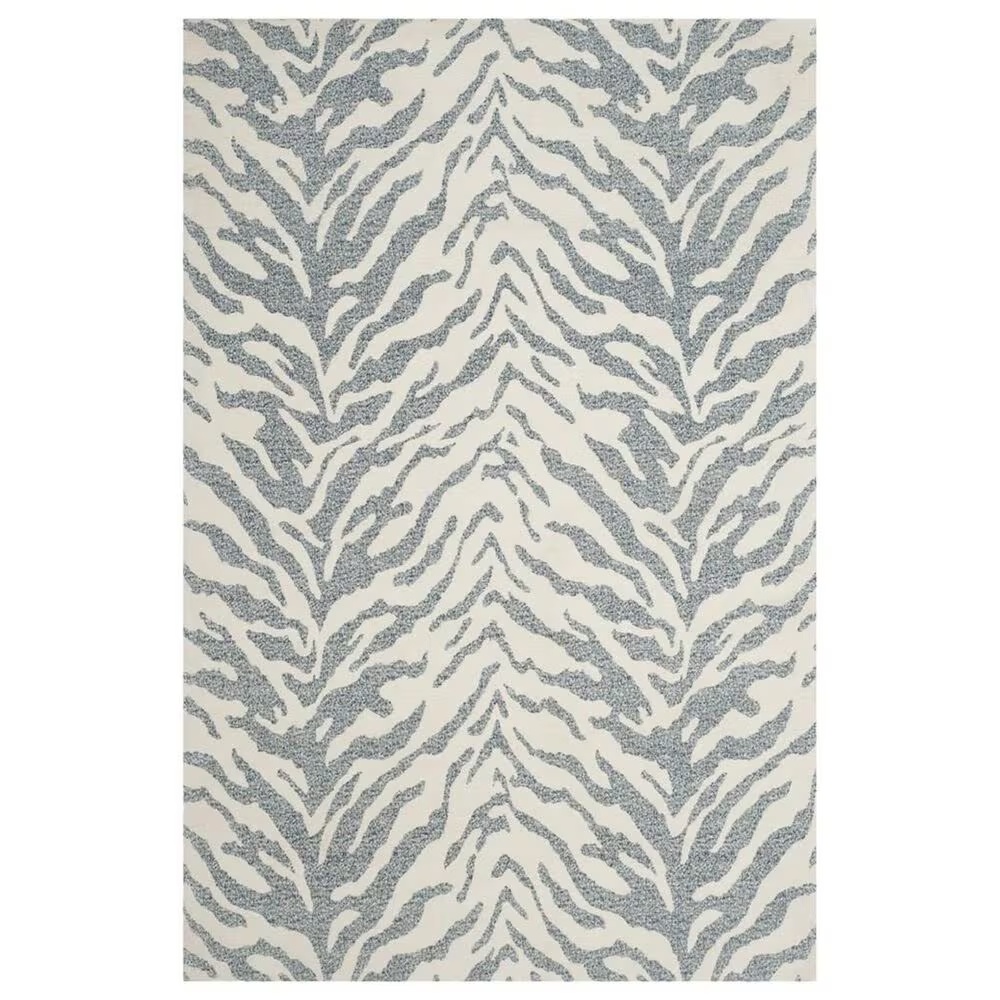 Safavieh Marbella MRB632C 4' x 6' Blue and Ivory Area Rug