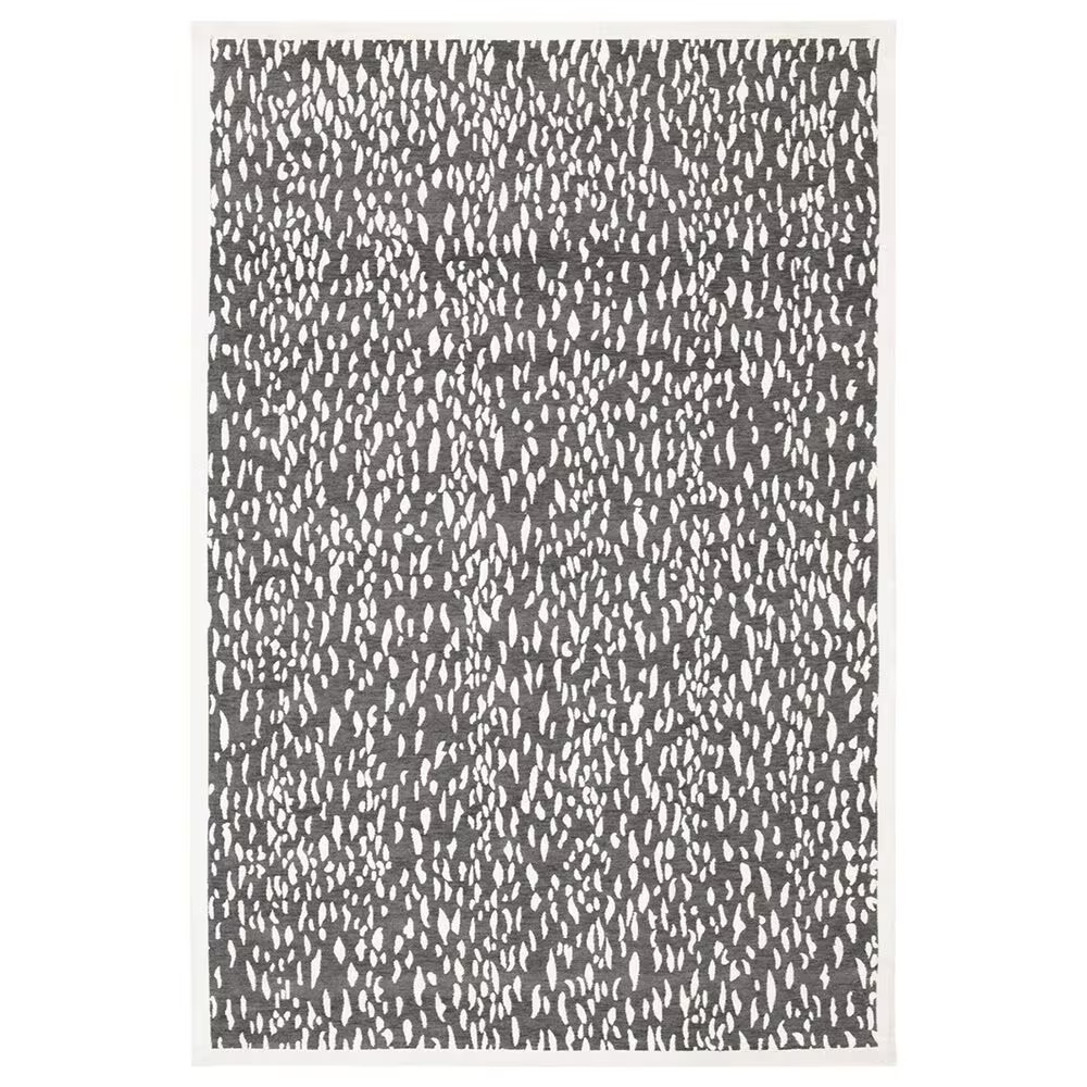 Safavieh Marbella 4' x 6' Dark Grey and Ivory Area Rug