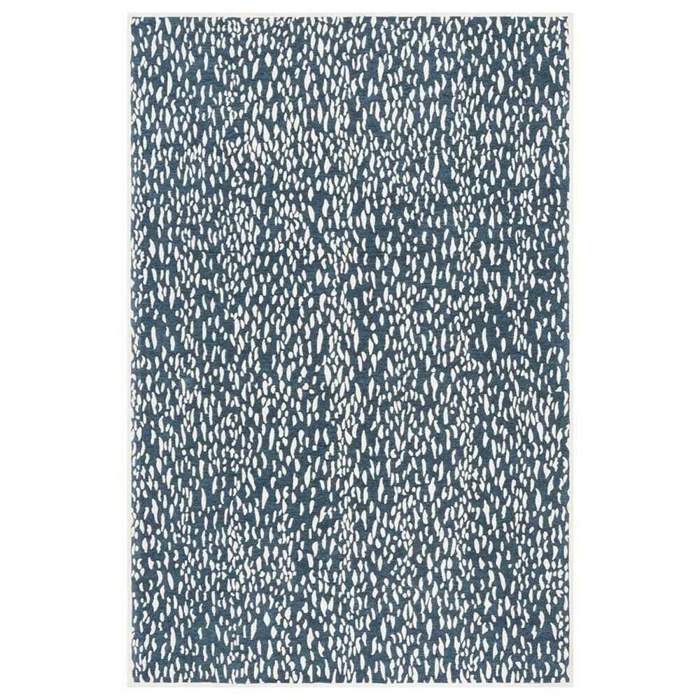 Safavieh Marbella MRB657D 4' x 6' Blue and Ivory Area Rug