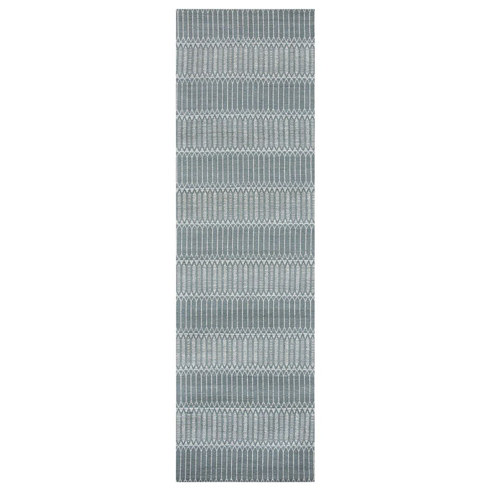 Safavieh Marbella Geometric 2'3" x 8' Silver Runner