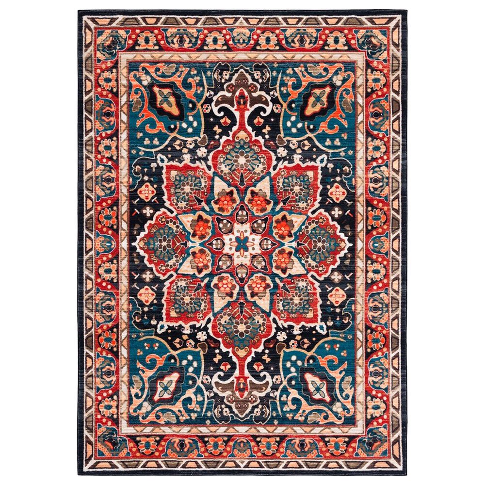 Safavieh Riviera 8'9" x 12' Red and Navy Area Rug