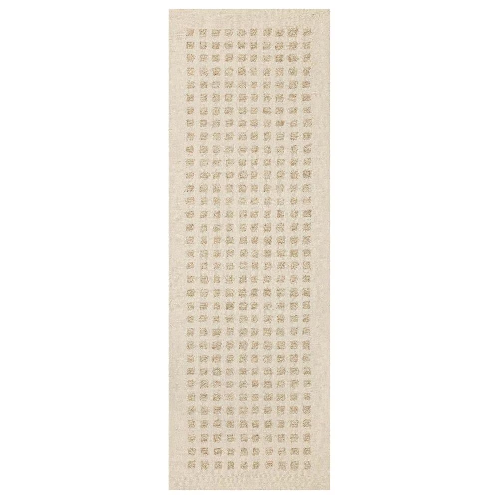 Chris Loves Julia x Loloi Polly 2' x 5' Ivory and Natural
