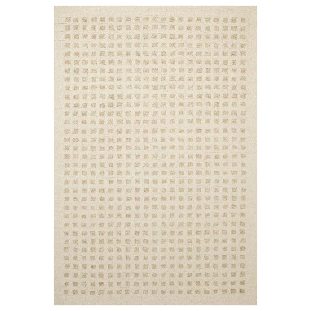 Chris Loves Julia x Loloi Polly 2'3" x 3'9" Ivory and Natural