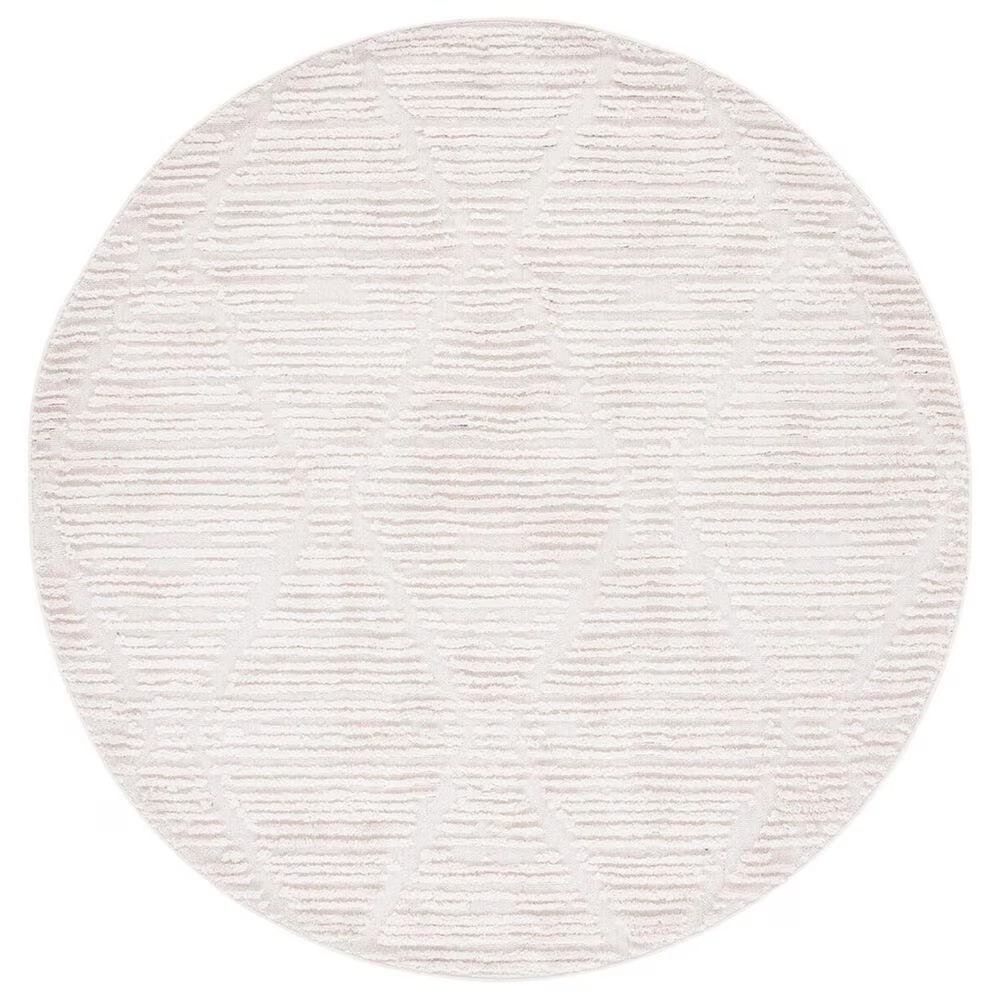 Safavieh Marrakesh 6'7" Round Beige Area Rug