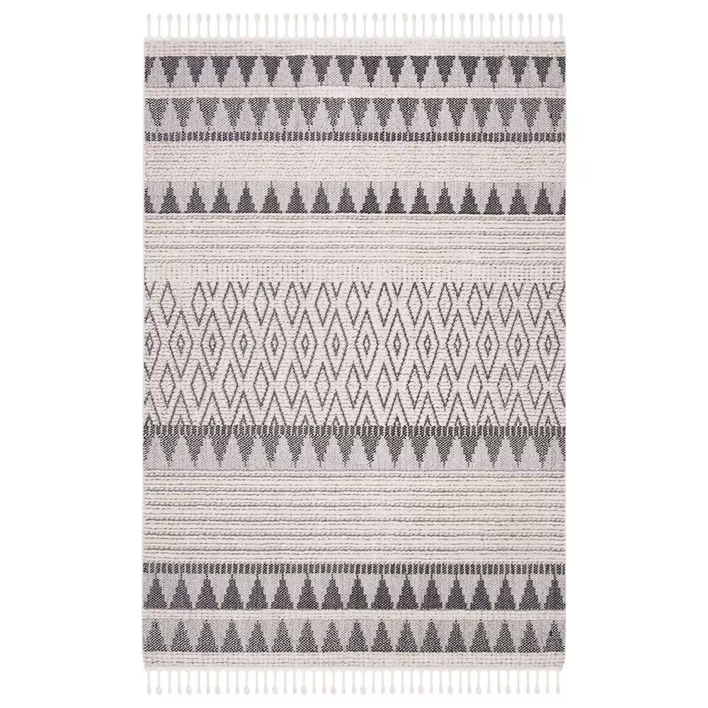 Safavieh Marrakesh MRK519B 8' x 10' Ivory and Blue Area Rug