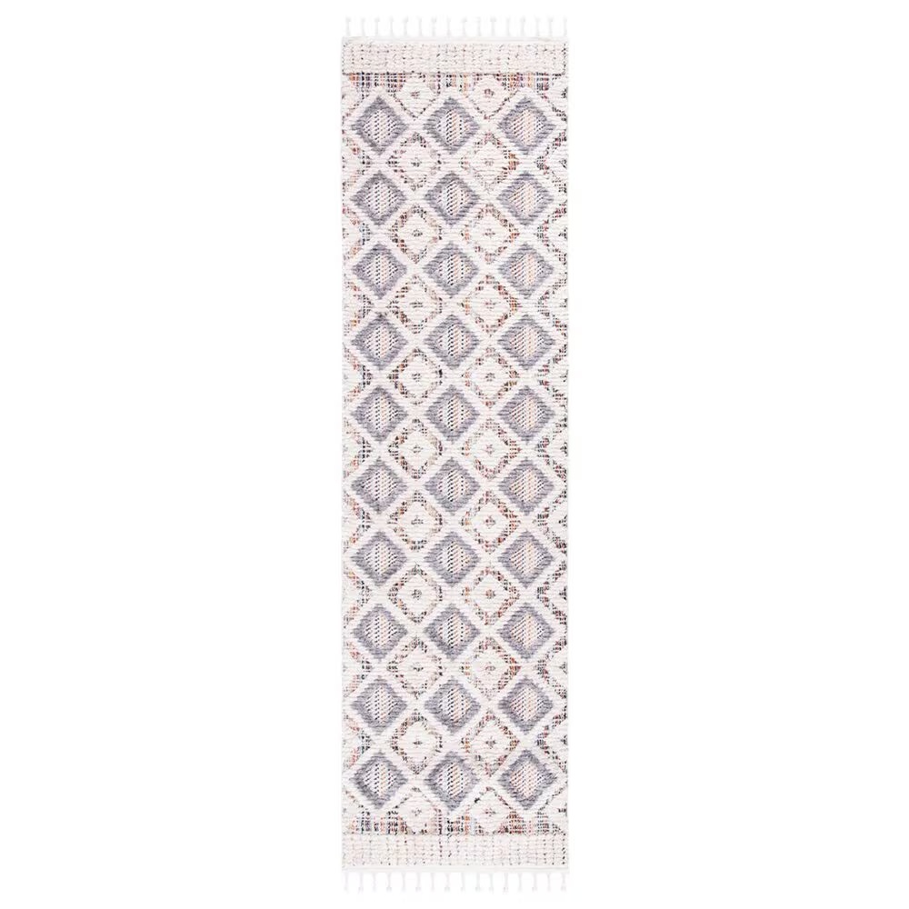 Safavieh Marrakesh Southwestern 2'2" x 8' Grey and Multicolor Runner