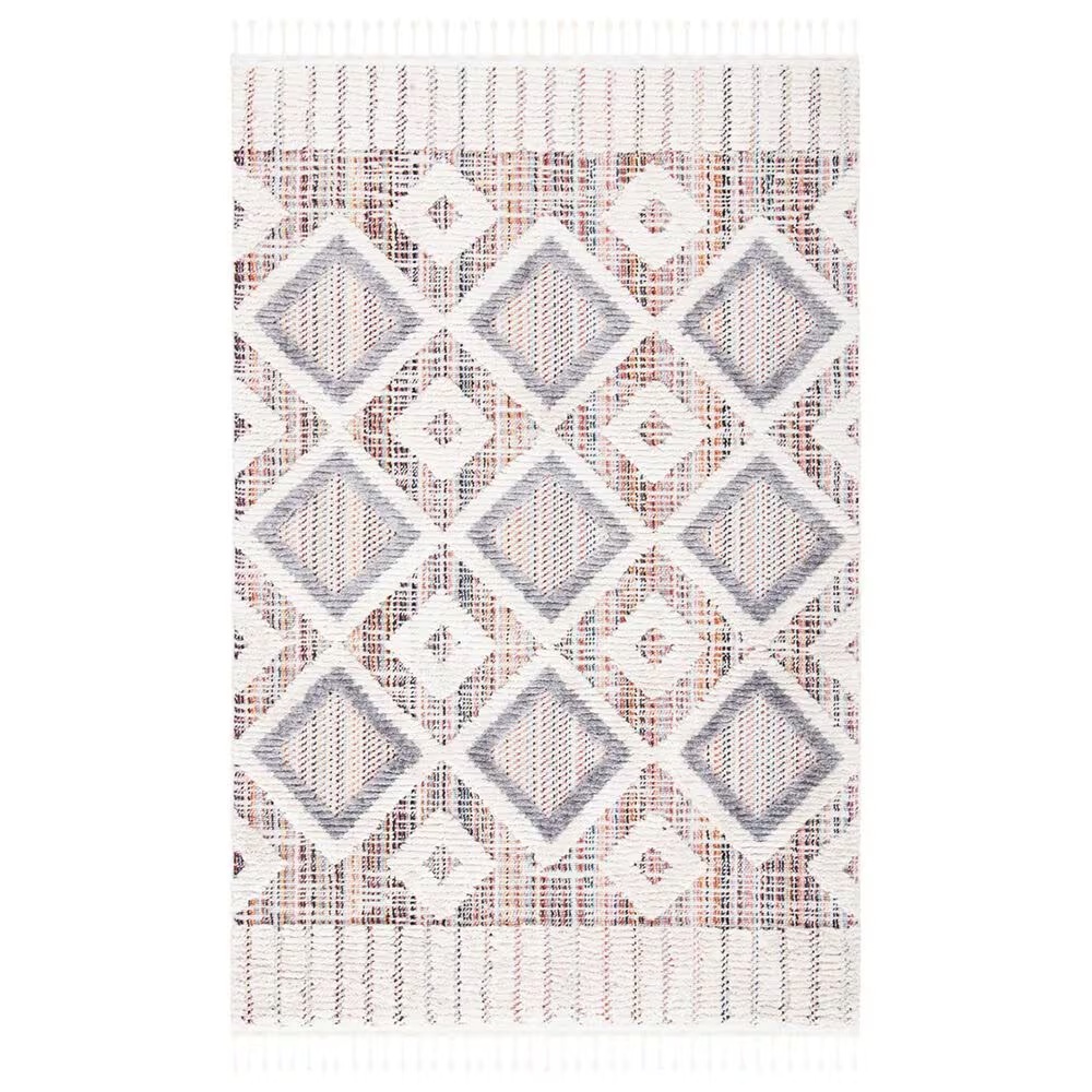 Safavieh Marrakesh Southwestern 4' x 6' Grey and Multicolor Area Rug