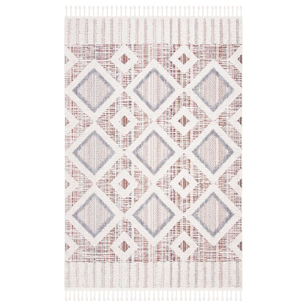 Safavieh Marrakesh 6'6" x 9' Grey and Multicolor Area Rug