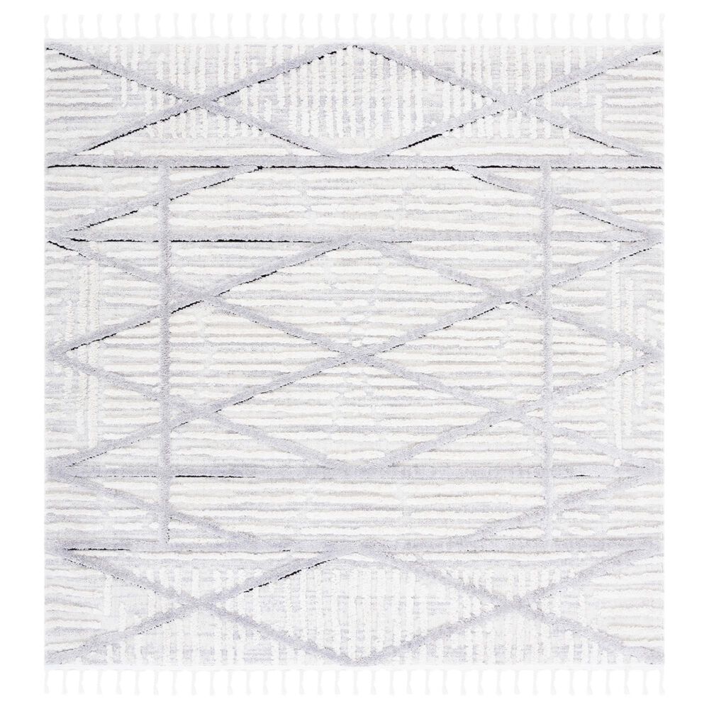 Safavieh Marrakesh MRK540F 6'7" Square Beige and Grey Area Rug