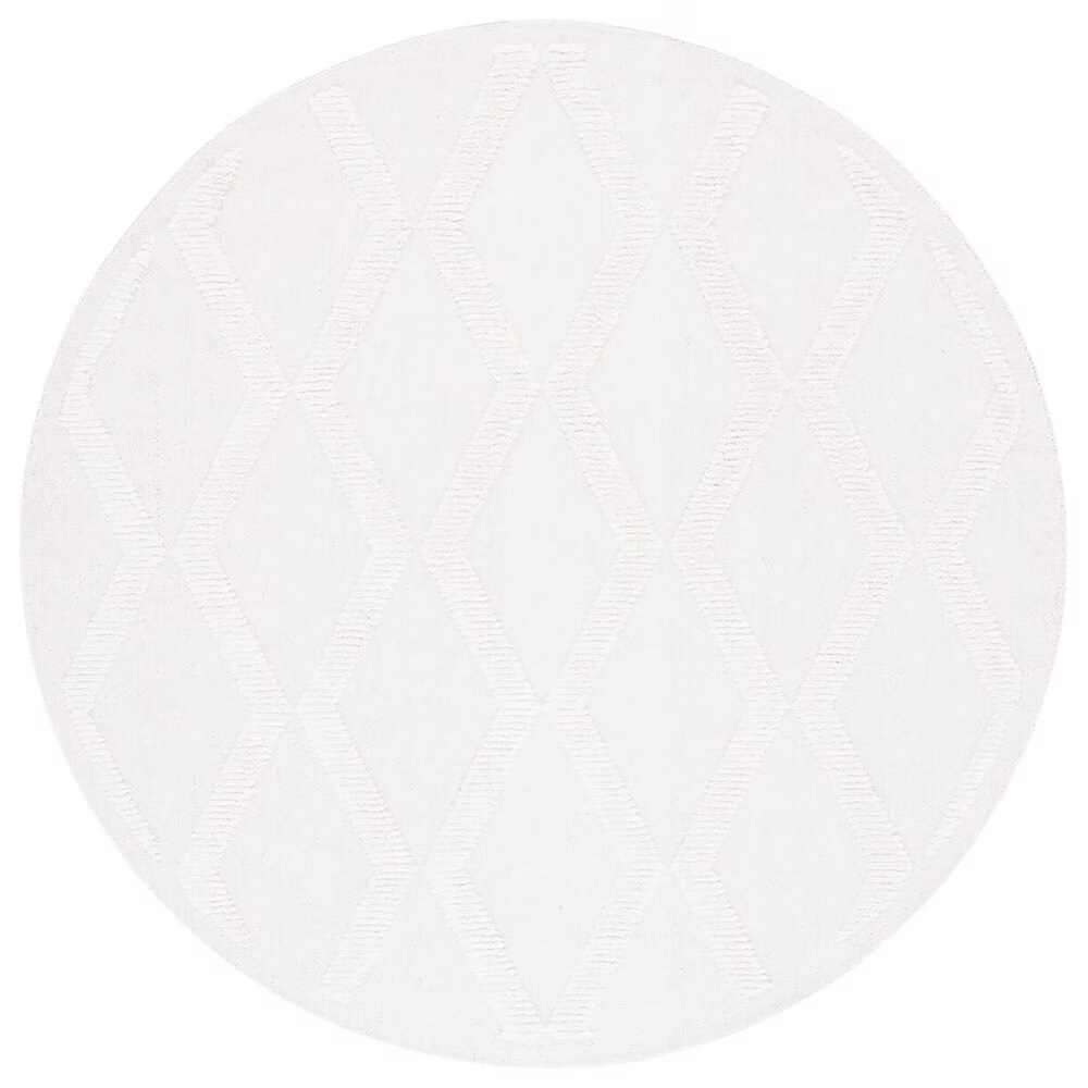 Safavieh Marrakesh 6'7" Round Ivory Area Rug