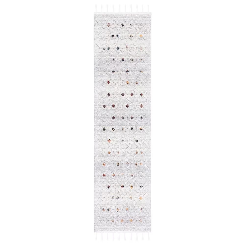 Safavieh Marrakesh Southwestern 2'2" x 6' Grey and Light Grey Runner