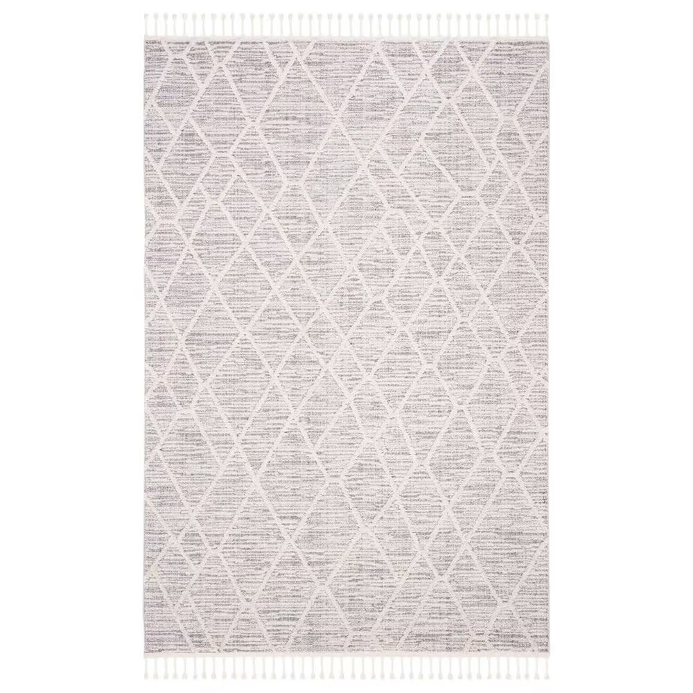 Safavieh Marrakesh MRK514 8' x 10' Ivory and Grey Area Rug