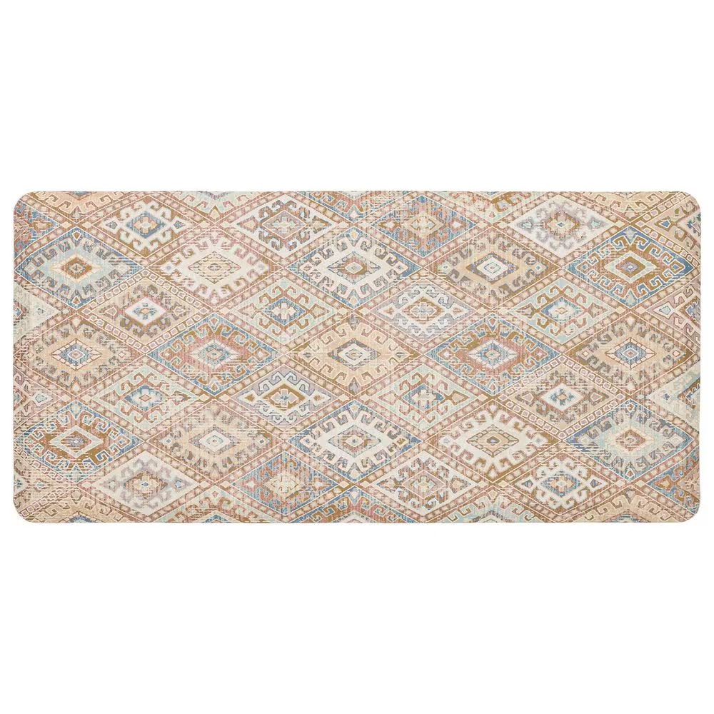 Mohawk Dri-Pro Nomadic Sunset 1'6" x 2'6" Multicolor Door Mat