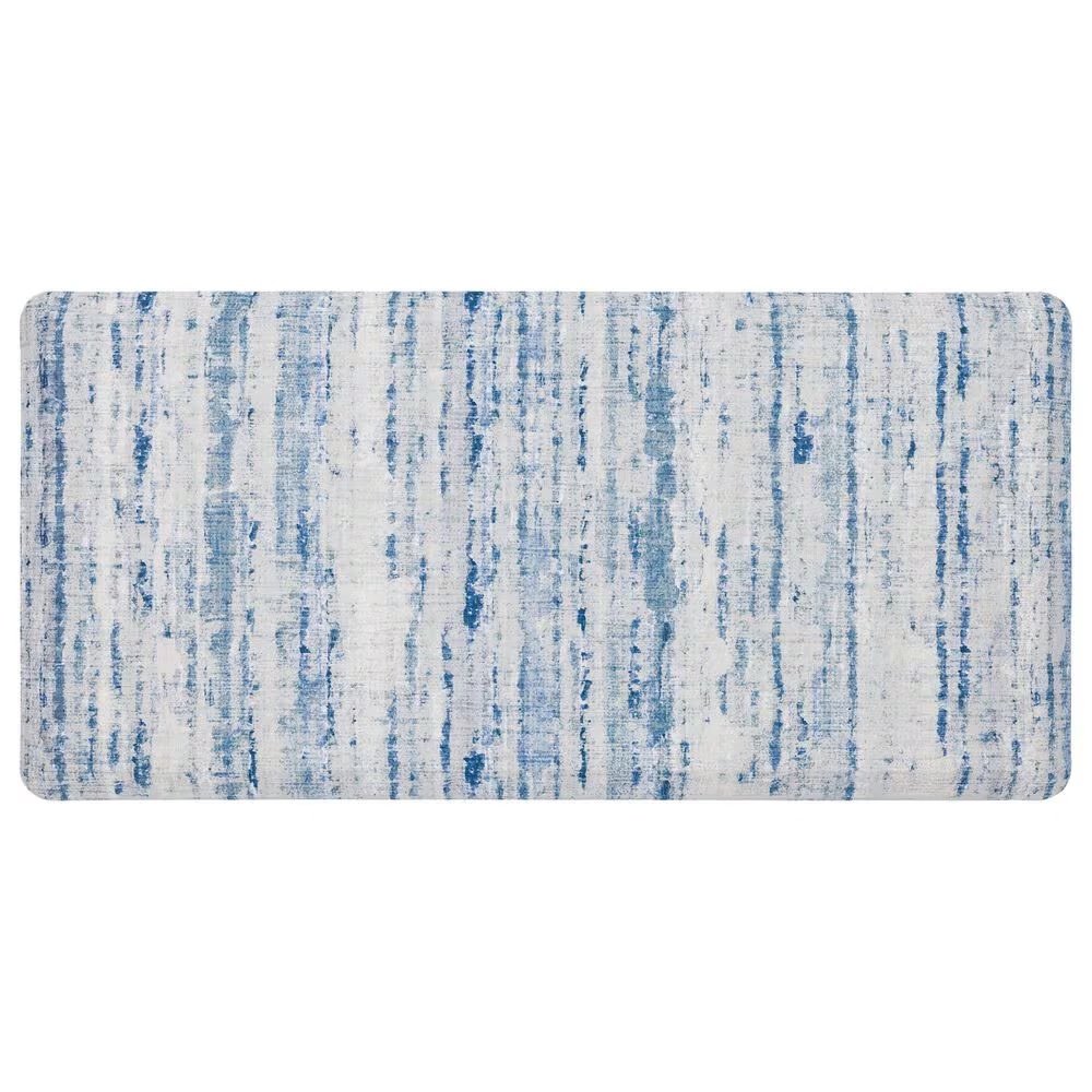 Mohawk Dri-Pro Cerulean 1'6" x 2'6" Blue Door Mat