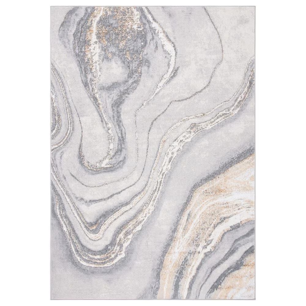 Safavieh OrchardORC637 5'5" x 7'7" Grey and Gold Area Rug