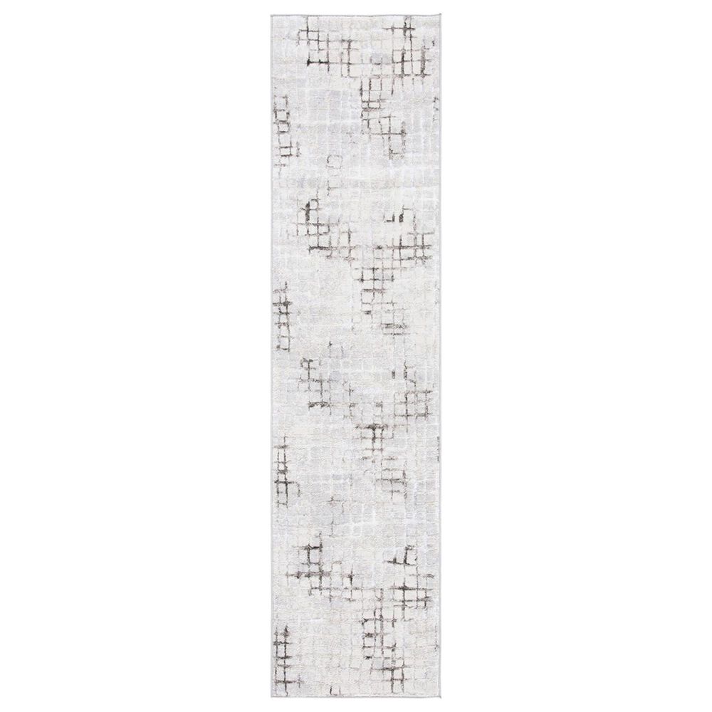 Safavieh Orchard Geometric 2'2" x 9' Grey and Light Grey Runner