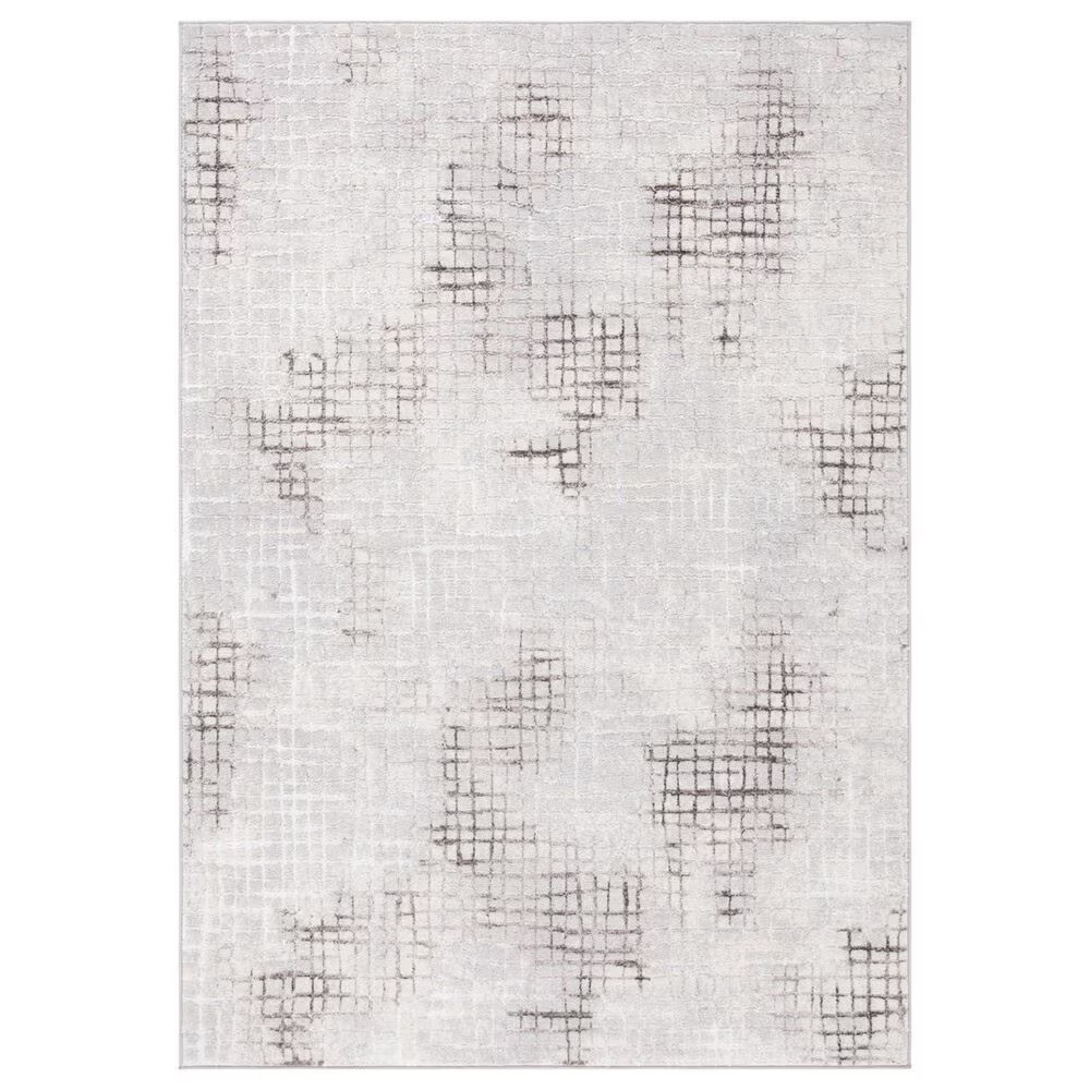 Safavieh Orchard Geometric 4'5" x 6'5" Grey and Light Grey Area Rug
