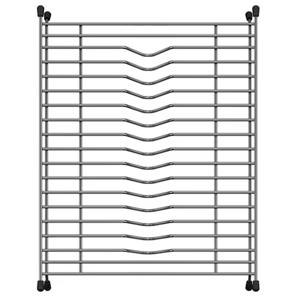 Blanco Diamond Floating Dish Rack for 60/40 Double Bowl and Super Single Kitchen Sinks in Stainless Steel