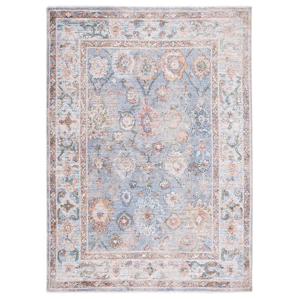Safavieh Jasmine 4'5" x 6'5" Blue and Gold Area Rug