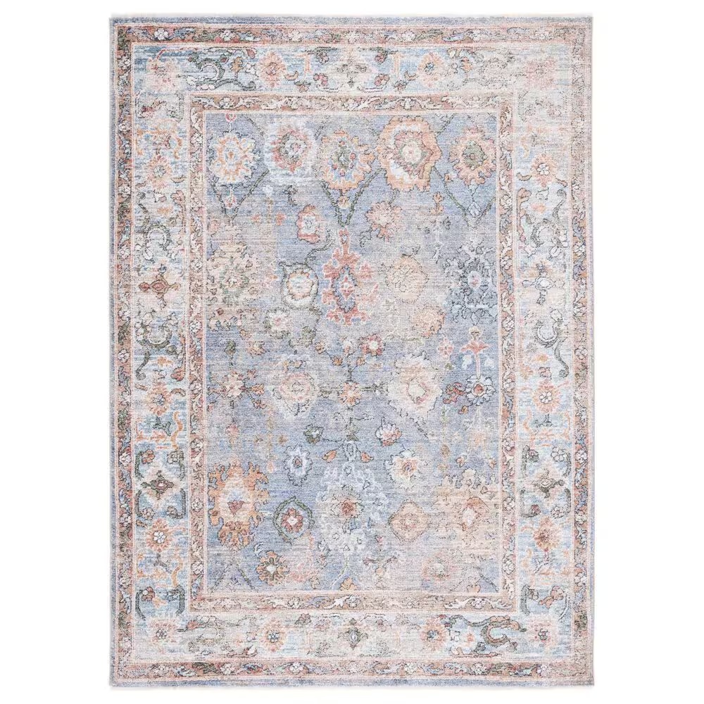Safavieh Jasmine 9' x 12' Blue and Gold Area Rug
