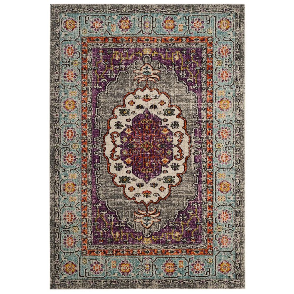 Safavieh Monaco MNC246L-5 5'1" x 7'7" Violet/Light Blue Area Rug