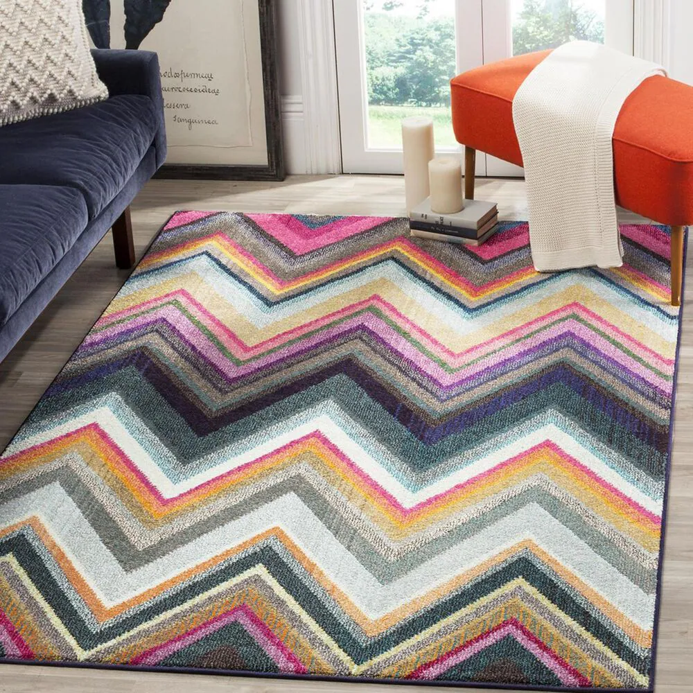 Safavieh Monaco MNC234F-5 5' x 8' Multi Area Rug