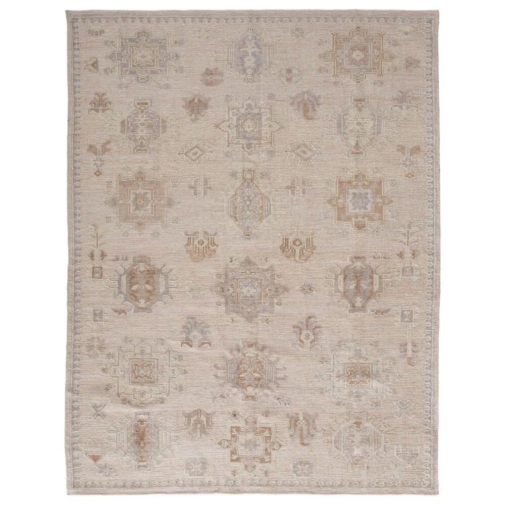 Feizy Wendover 9' x 12' Beige and Ivory Area Rug
