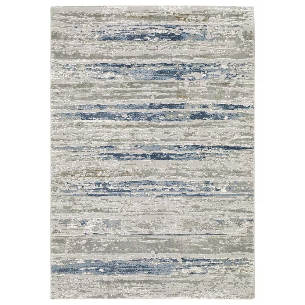 Oriental Weavers Easton Broad Lines 7'10" x 10'10" Beige Area Rug