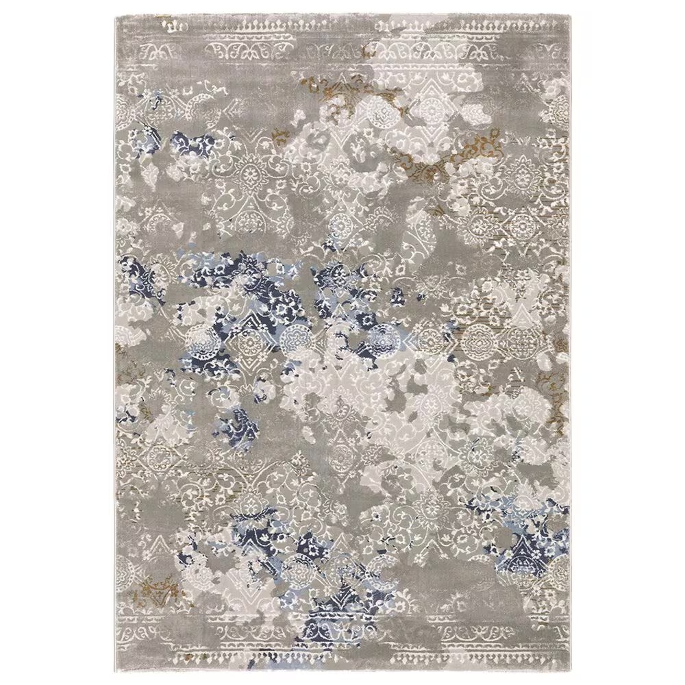 Oriental Weavers Easton Hidden Objects 3'3" x 5' Grey Area Rug