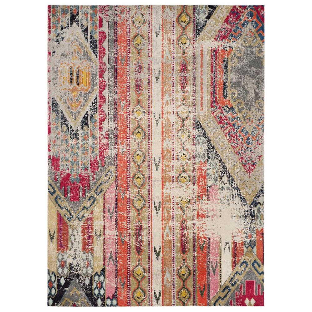 Safavieh Monaco MNC222G-1115 11' x 15' Light Grey/Multi Area Rug