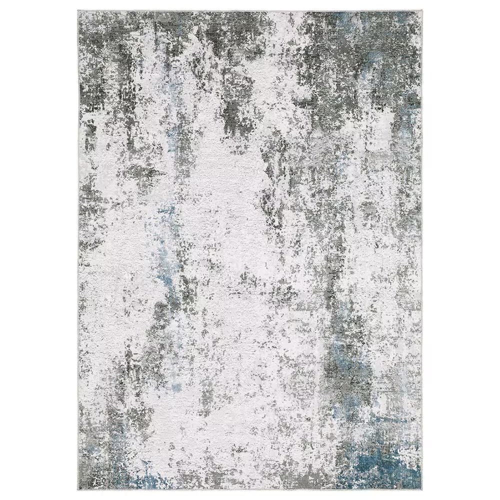 Oriental Weavers Malibu 2' x 3' Ivory and Grey Area Rug
