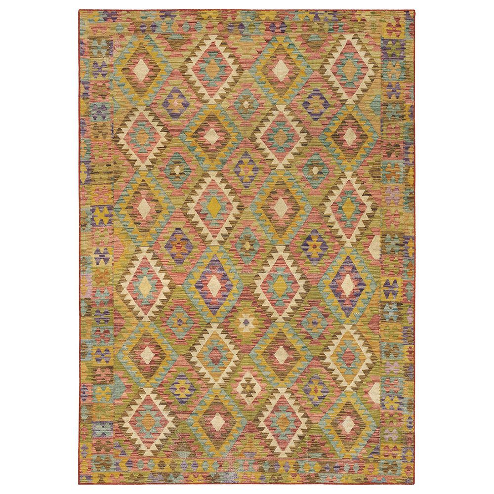 Oriental Weavers Malibu 7'6" x 10' Gold and Multicolor Area Rug