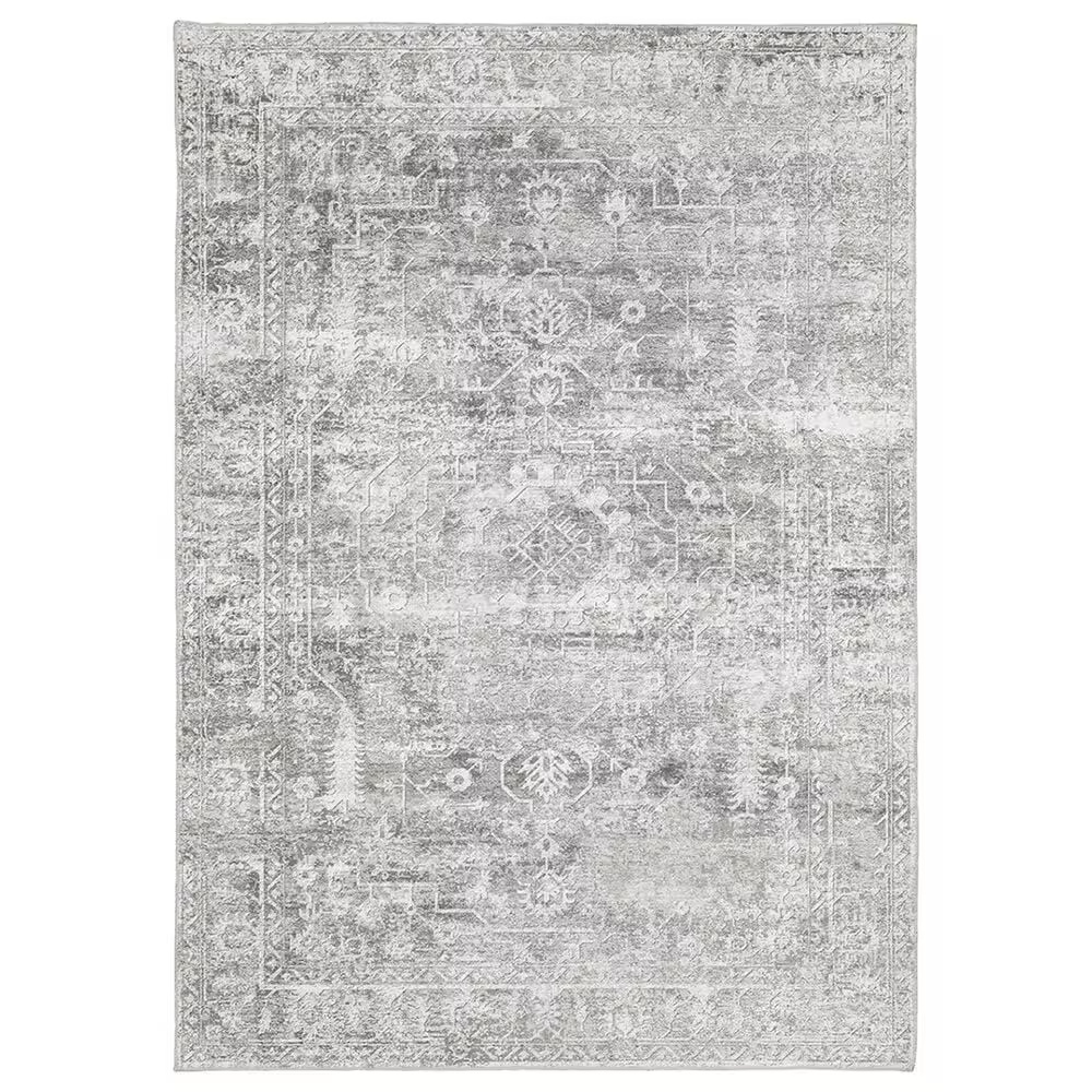 Oriental Weavers Malibu 7'6" x 10' Grey and Ivory Area Rug