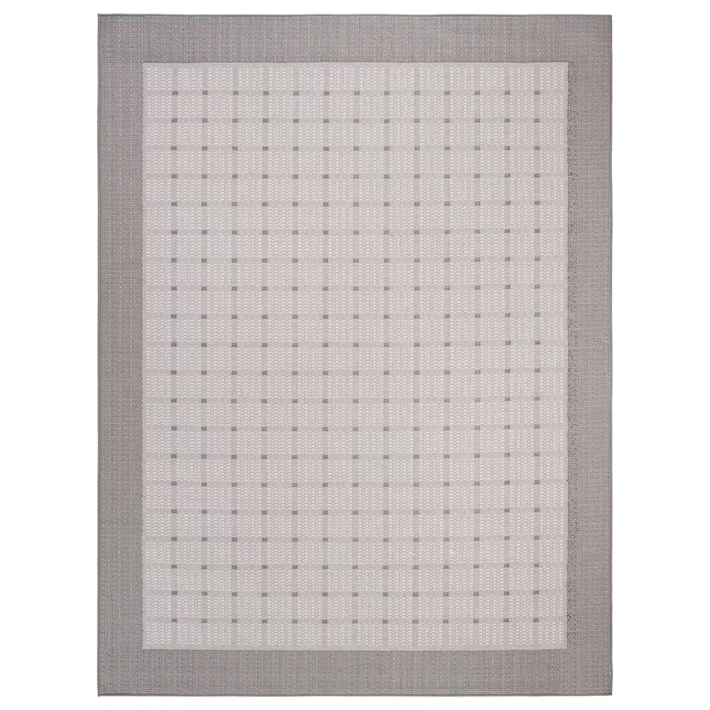 Safavieh Bermuda BMU801F 6'5" x 9'2" Grey and Ivory Indoor/Outdoor Area Performance Rug