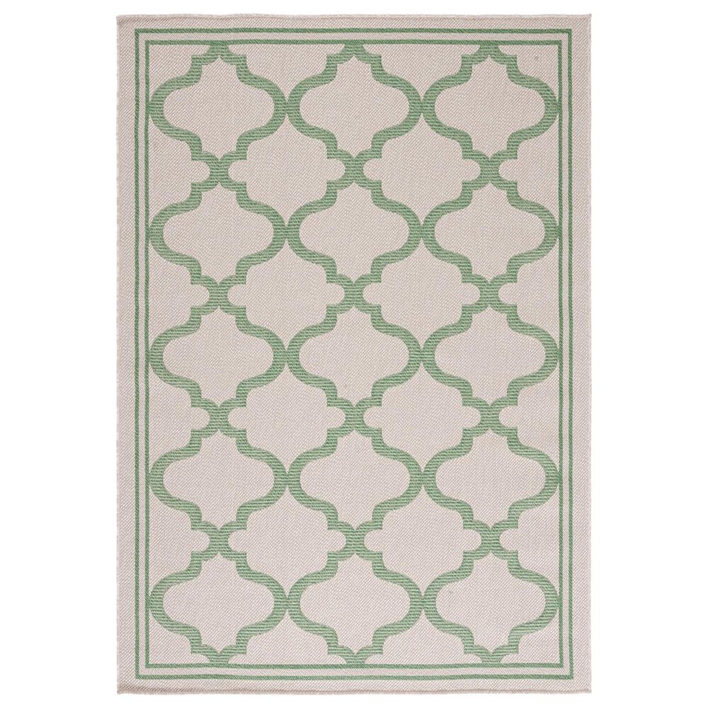 Safavieh Bermuda 8' x 10' Beige and Green Indoor/Outdoor Area Performance Rug