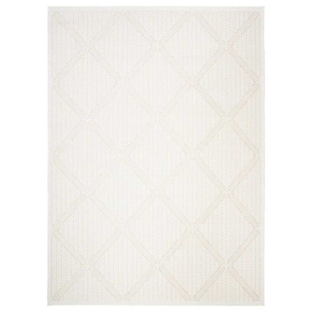 Safavieh Bermuda 8' x 10' Cream and Beige Indoor/Outdoor Area Performance Rug