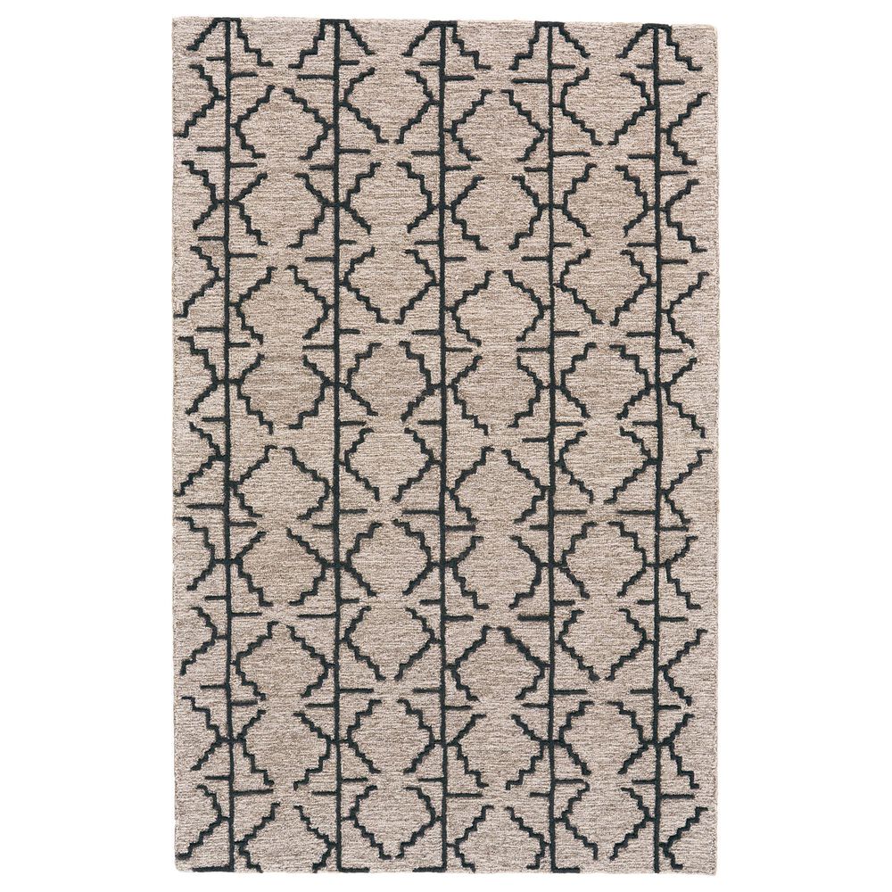 Feizy Enzo 9'6" x 13'6" Charcoal and Gray Area Rug