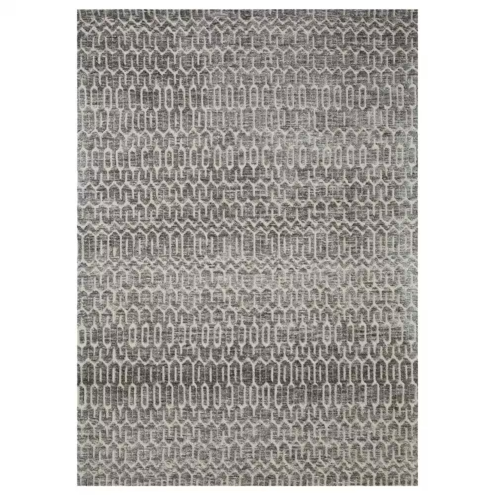 Loloi II Neda 9'3" x 13' Ivory and Charcoal Area Performance Rug