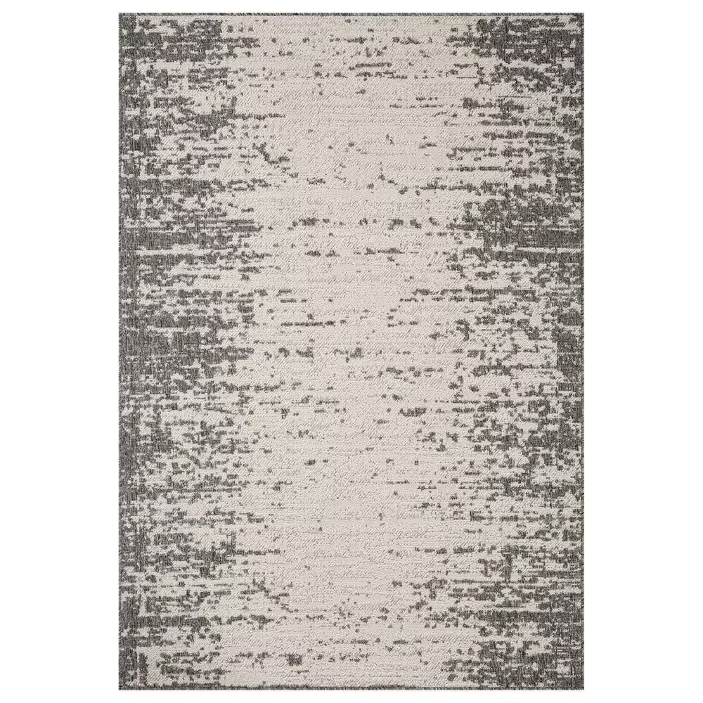 Loloi II Rainier 2'2" x 3'9" Ivory and Grey Indoor/Outdoor Area Performance Rug